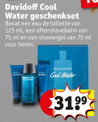 Kruidvat Davidoff Cool Water geschenkset aanbieding