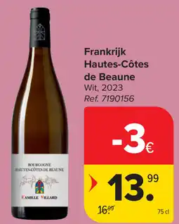Carrefour Hautes-Côtes de Beaune aanbieding