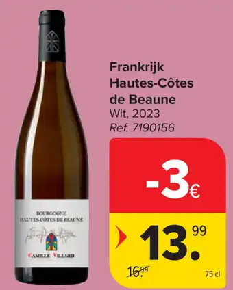 Carrefour Hautes-Côtes de Beaune aanbieding