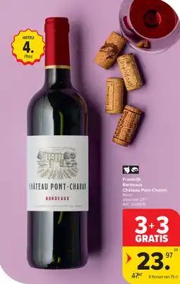 Carrefour Château Pont-Charan Bordeaux aanbieding