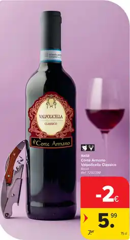 Carrefour Valpolicella Classico Corte Armano aanbieding