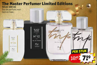 Kruidvat The Master Perfumer Limited Editions aanbieding