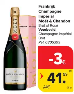 Carrefour Moët & Chandon Champagne Impérial aanbieding