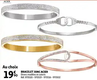 Auchan Bracelet jonc acier aanbieding