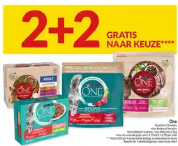 Intermarché One Pouches of brokjes Voor katten of honden aanbieding