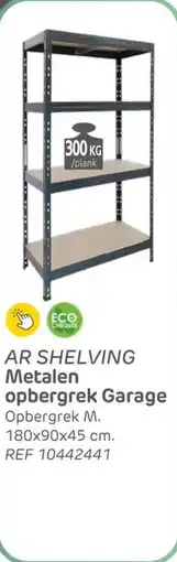 BricoPlanit Ar shelving metalen opbergrek garage aanbieding