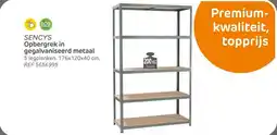 BricoPlanit Sencys opbergrek in gegalvaniseerd metaal aanbieding