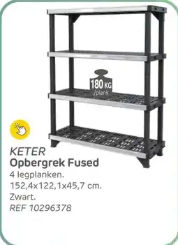 BricoPlanit Keter opbergrek fused aanbieding