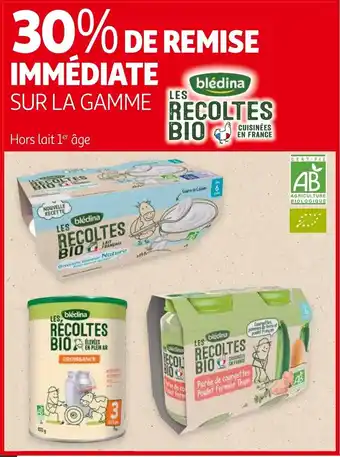 Auchan Les recoltes bio aanbieding