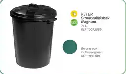 BricoPlanit Keter straatvuilnisbak magnum aanbieding