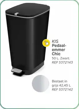 BricoPlanit Kis pedaal- emmer chic aanbieding