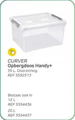 BricoPlanit Curver opbergdoos handy+ aanbieding