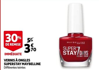 Vernis a ongles superstay maybelline
