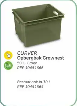BricoPlanit Curver opbergbak crownest aanbieding