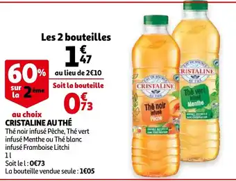 Cristaline au the