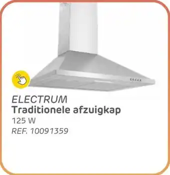 BricoPlanit Electrum traditionele afzuigkap aanbieding