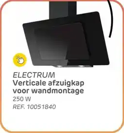 BricoPlanit Electrum verticale afzuigkap voor wandmontage aanbieding