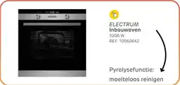 BricoPlanit Electrum inbouwoven aanbieding