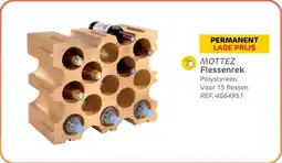 BricoPlanit Mottez flessenrek aanbieding