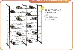 BricoPlanit Practo home flessenrek aanbieding
