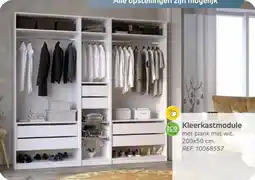 BricoPlanit Kleerkastmodule aanbieding