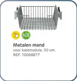 BricoPlanit Metalen mand aanbieding
