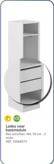 BricoPlanit Lades voor kastmodule aanbieding