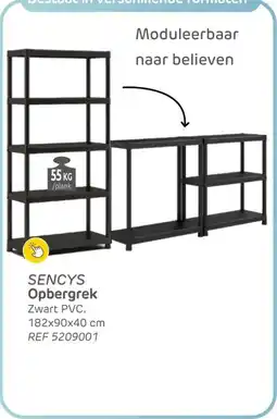 BricoPlanit Sencys opbergrek aanbieding