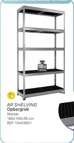 BricoPlanit Ar shelving opbergrek aanbieding