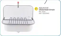 BricoPlanit Aquavive uitstortbak ornain aanbieding