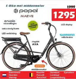 iTEK E-Bike met middenmotor aanbieding