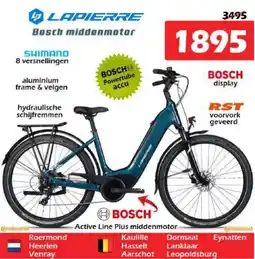 iTEK Lapierre bosch middenmotor aanbieding