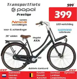 iTEK Transportfiets popal prestige aanbieding