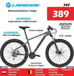 iTEK Lapierre mountainbike edge aanbieding
