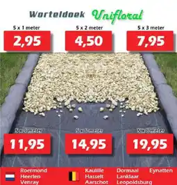 iTEK Worteldoek Unifloral aanbieding
