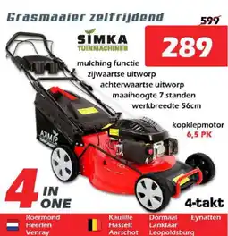 iTEK Grasmaaier zelfrijdend aanbieding