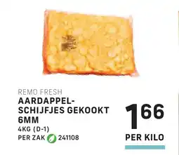 Bidfood Remo fresh aardappel schijfjes gekookt aanbieding