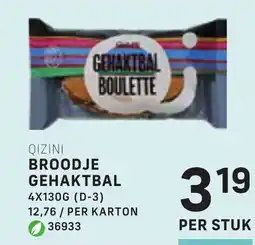 Bidfood Qizini broodje gehaktbal aanbieding