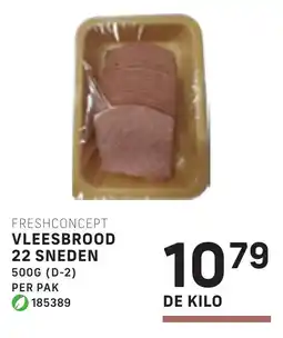 Bidfood Freshconcept vleesbrood aanbieding