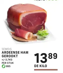 Bidfood Semois ardeense ham gerookt aanbieding