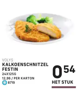 Bidfood Volys kalkoenschnitzel festin aanbieding