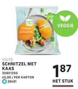 Bidfood Volys schnitzel met kaas aanbieding