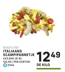 Bidfood Readychef italiaans scampipannetje aanbieding