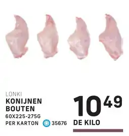 Bidfood Lonki konijnen bouten aanbieding
