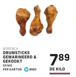 Bidfood Norenca drumsticks gemarineerd & gekookt aanbieding