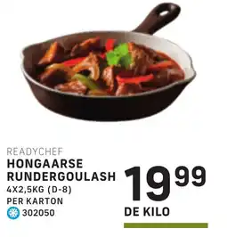 Bidfood Readychef hongaarse rundergoulash aanbieding