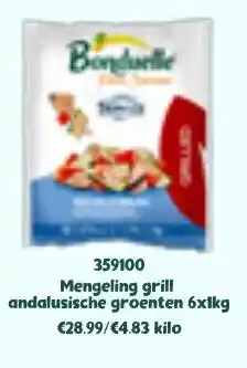 Bidfood Mengeling grill andalusische groenten aanbieding