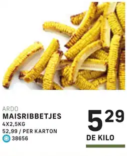 Bidfood Ardo maisribbetjes aanbieding