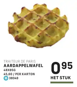 Bidfood Traiteur de paris aardappelwafel aanbieding