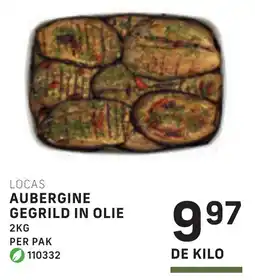 Bidfood Locas aubergine gegrild in olie aanbieding